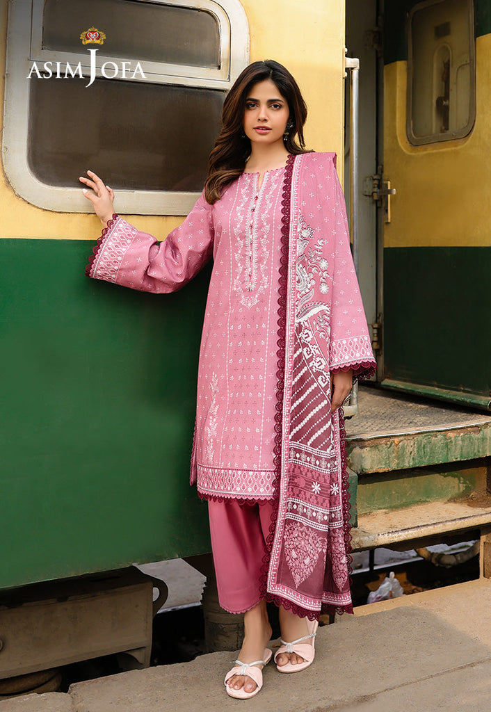 Asim Jofa Essentials Digital Printed Lawn – AJUBF-67