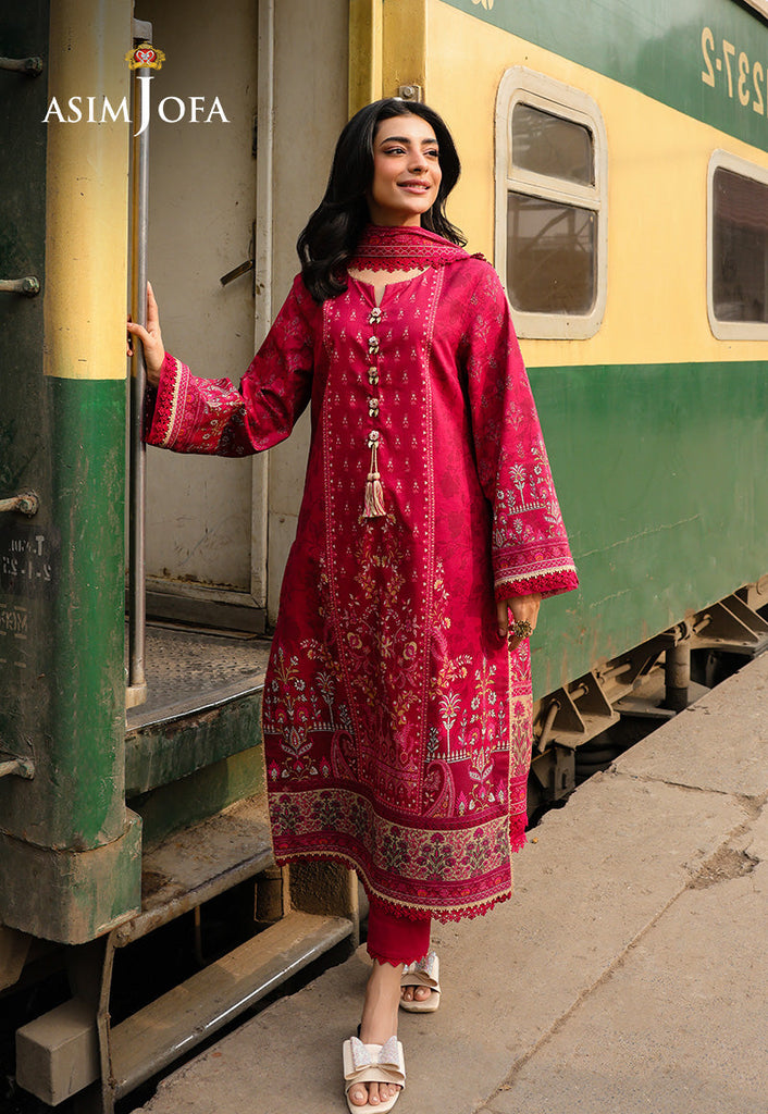 Asim Jofa Essentials Digital Printed Lawn – AJUBF-84