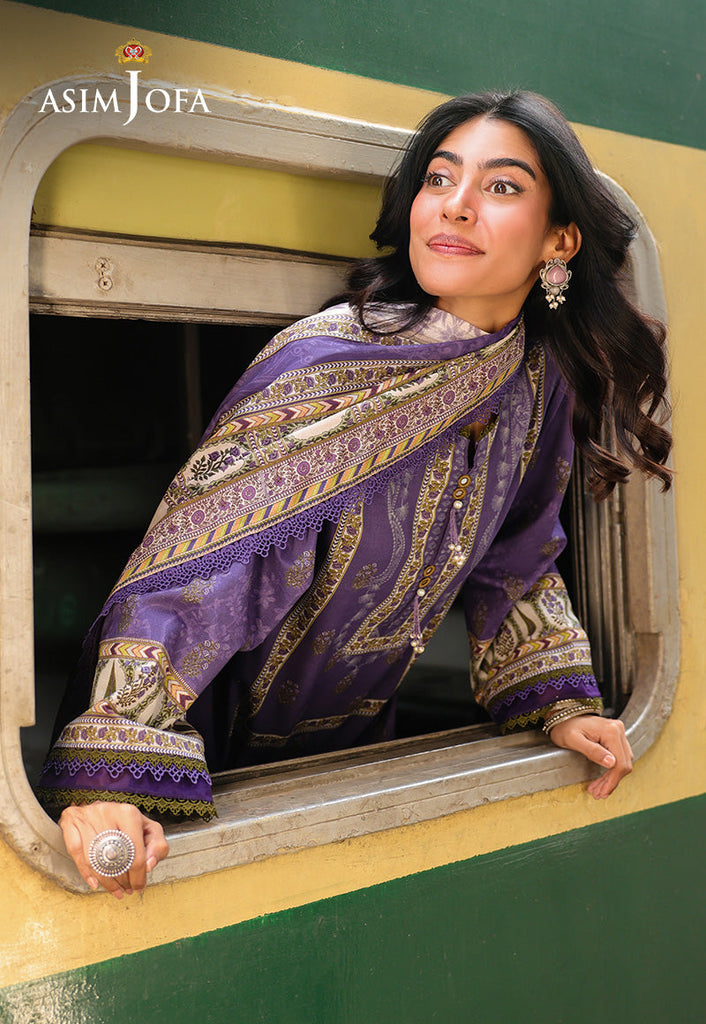 Asim Jofa Essentials Digital Printed Lawn – AJUBF-63