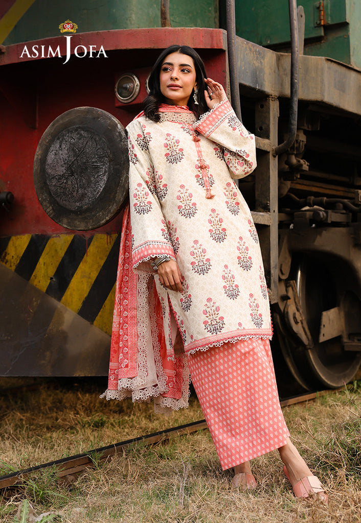 Asim Jofa Essentials Digital Printed Lawn – AJUBF-69