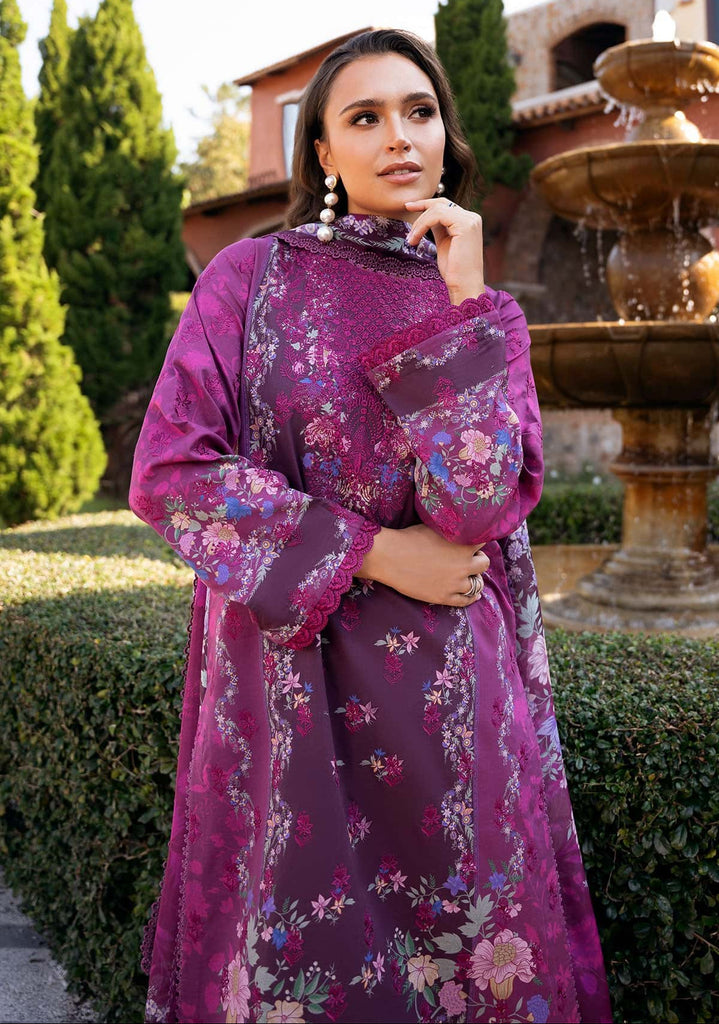 Afrozeh Damask The Holiday Edit Lawn – Eden B