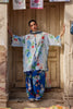Zaha Festive Luxury Lawn – Blue Poppy (Z-02)
