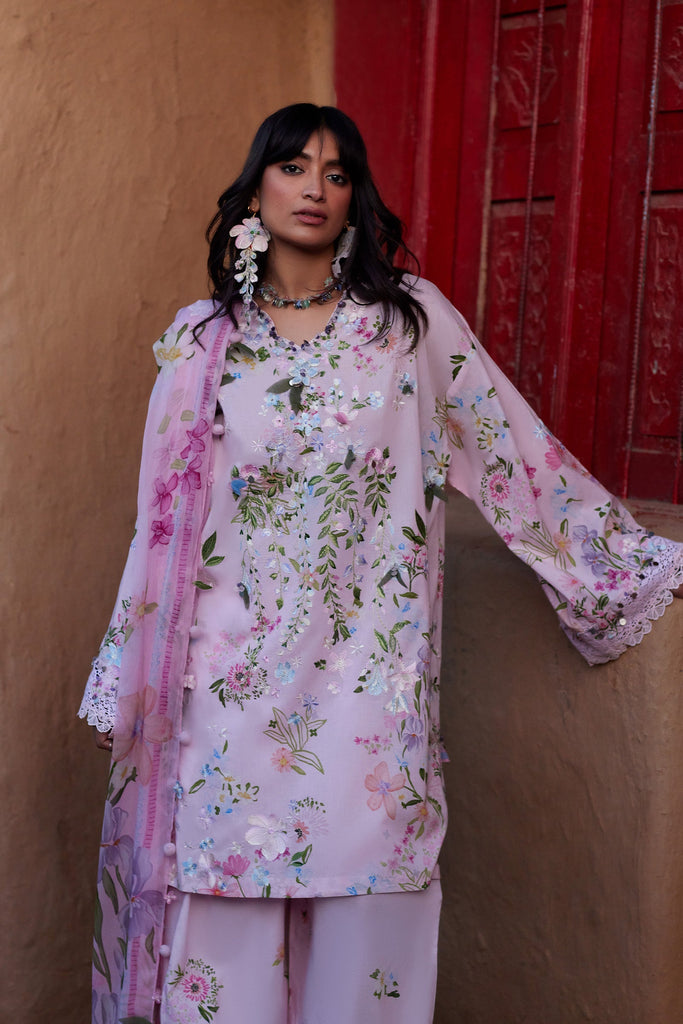 Zaha Festive Luxury Lawn – ZL26-12A