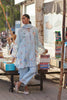 Zaha Festive Luxury Lawn – Forget Me Not Breeze (Z-10)