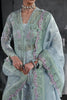 Qalamkar Elirah Luxury Wedding Festive Formals – MF-08 SERENE AQUA