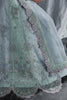 Qalamkar Elirah Luxury Wedding Festive Formals – MF-08 SERENE AQUA