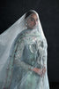 Qalamkar Elirah Luxury Wedding Festive Formals – MF-08 SERENE AQUA