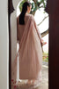 Qalamkar Qline Linen Fall – KL-14 DUSK