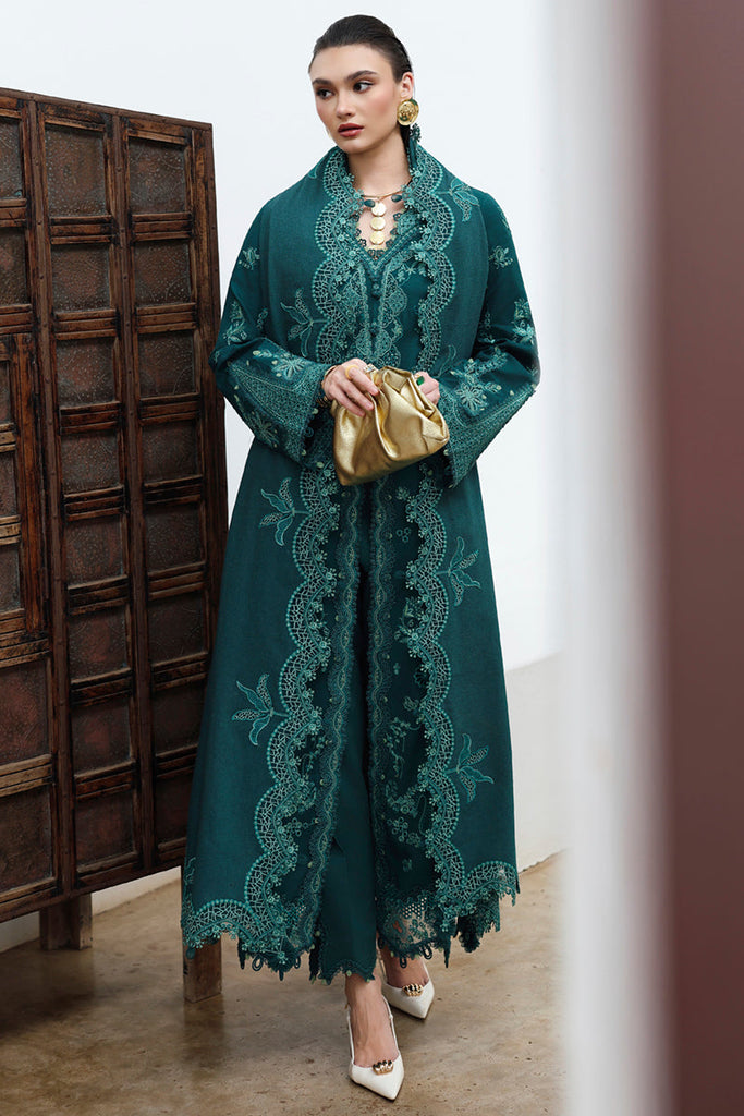 Qalamkar Qline Linen Fall – KL-11 MEADOW