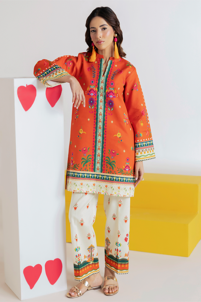 RajBari Amal Summer Prints 2Pc Lawn Co-ords – D-04