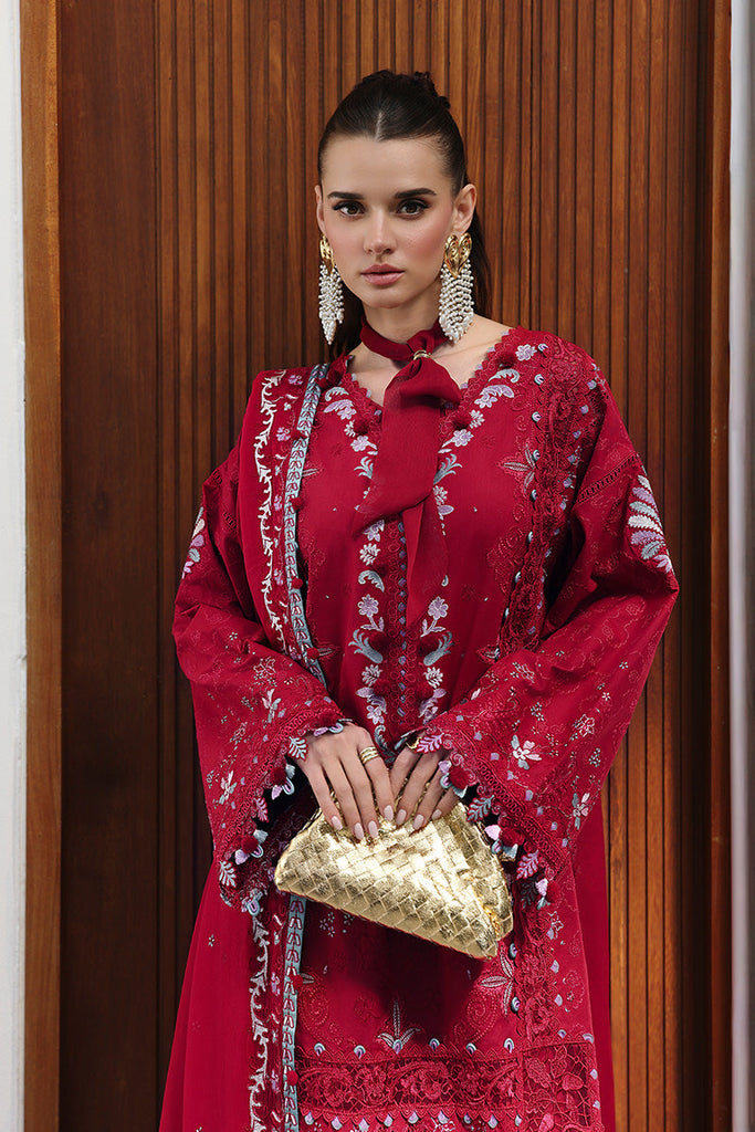 Qalamkar Chikankari Eid Edit Lawn – CM-03 RUBY