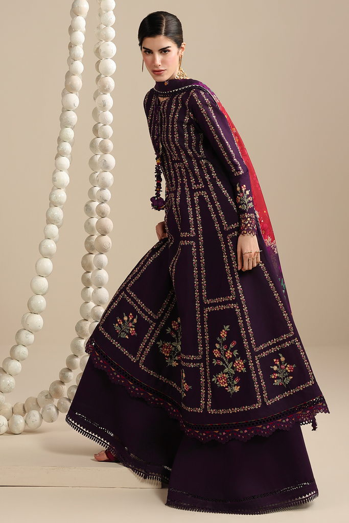 Jazmin Iris Luxury Festive Lawn – IL26-D06
