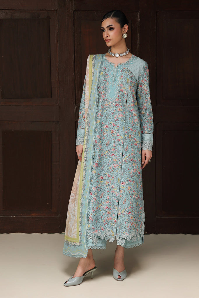 Qalamkar QPrints Lawn Drop II – QQP-04 (A) NAZIA