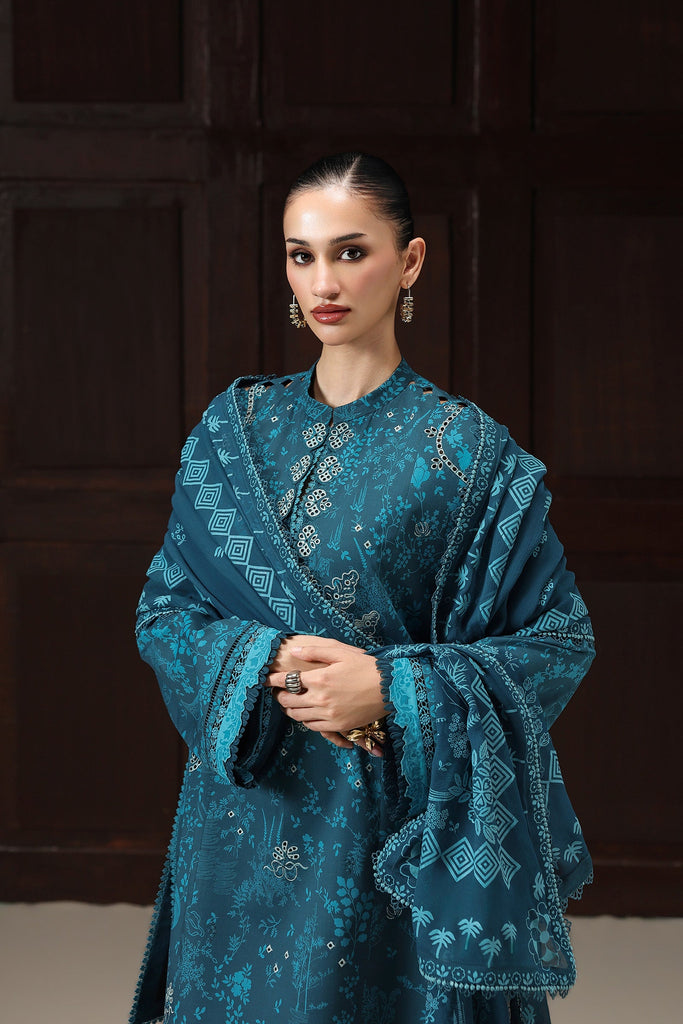 Qalamkar QPrints Lawn Drop II – QQP-06 (A) ALYRA