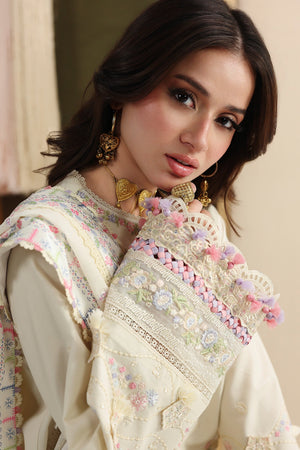 Qalamkar Chikankari Lawn