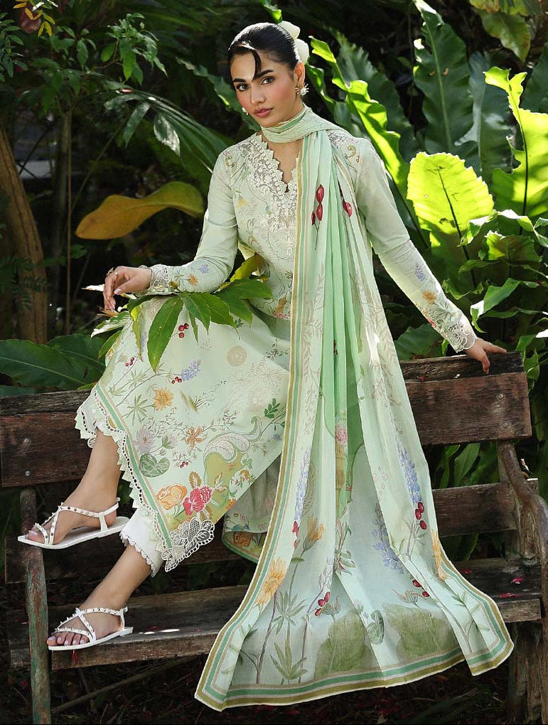 Qalamkar QPrints Spring/Summer Lawn – AX-01 (A) NEVE