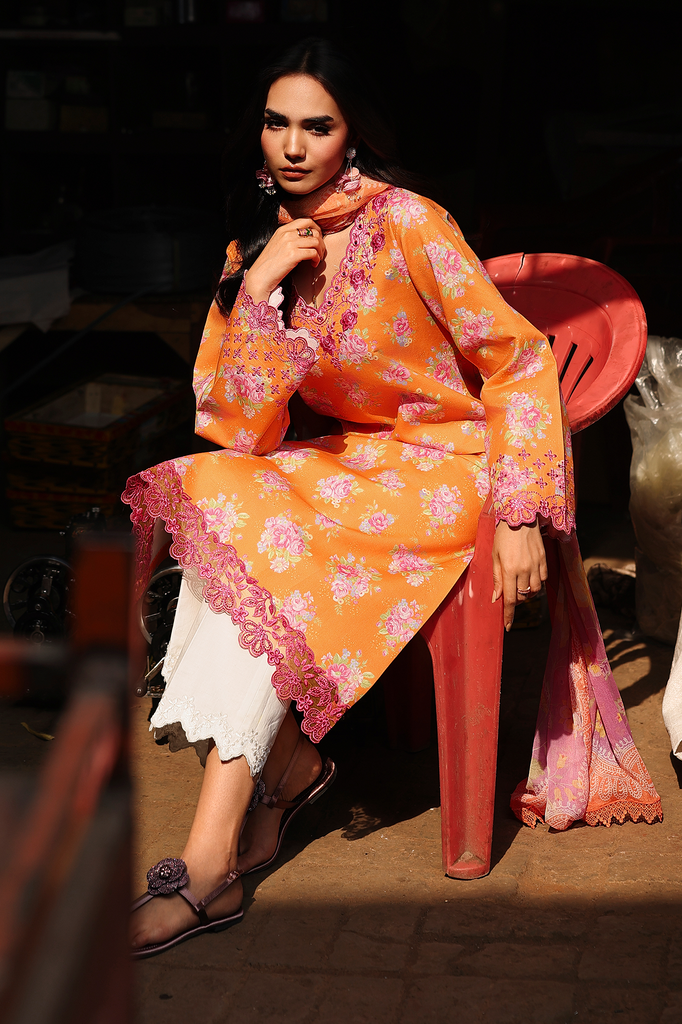 RajBari Floral Symphony Lawn – V2-04