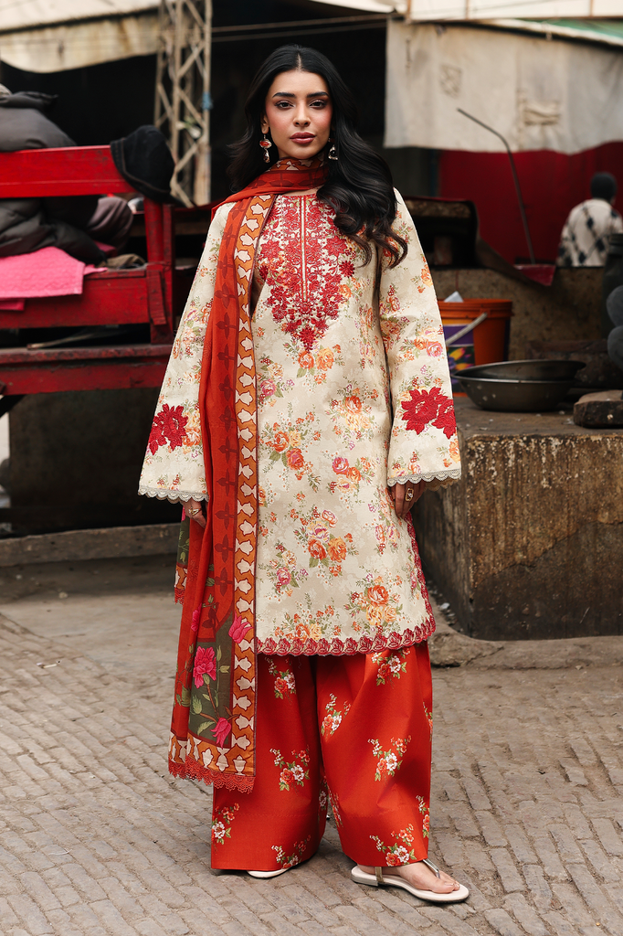 RajBari Floral Symphony Lawn – V2-01