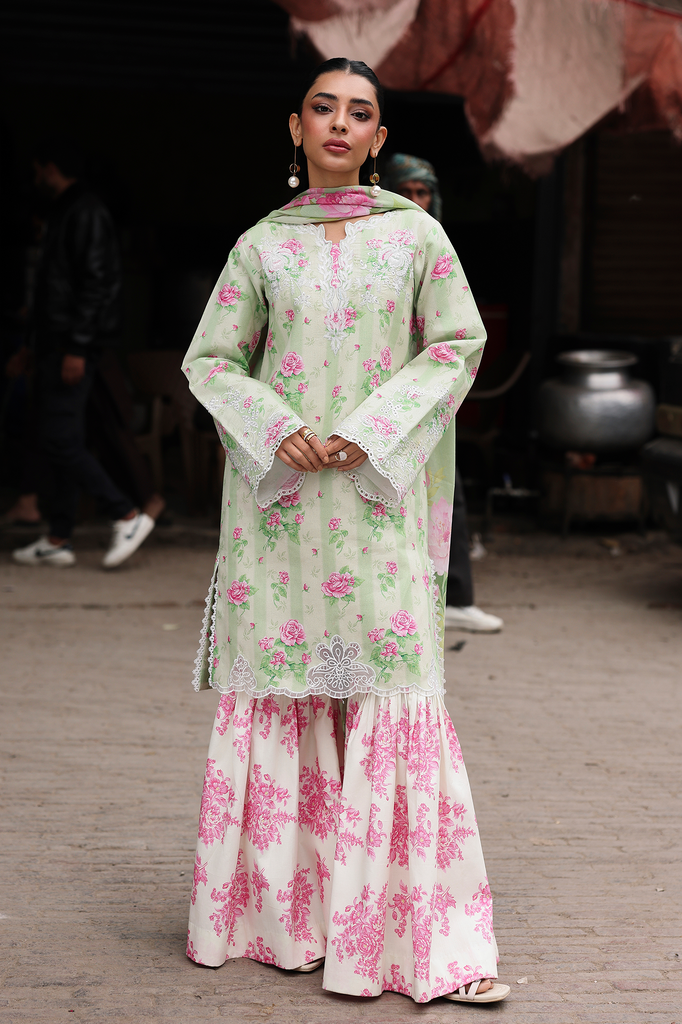 RajBari Floral Symphony Lawn – V2-08
