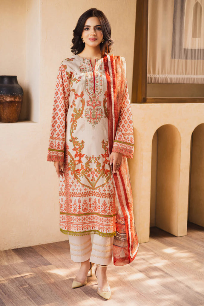 Freesia Zen Lawn by Maryum N Maria – FW-50079 Manar