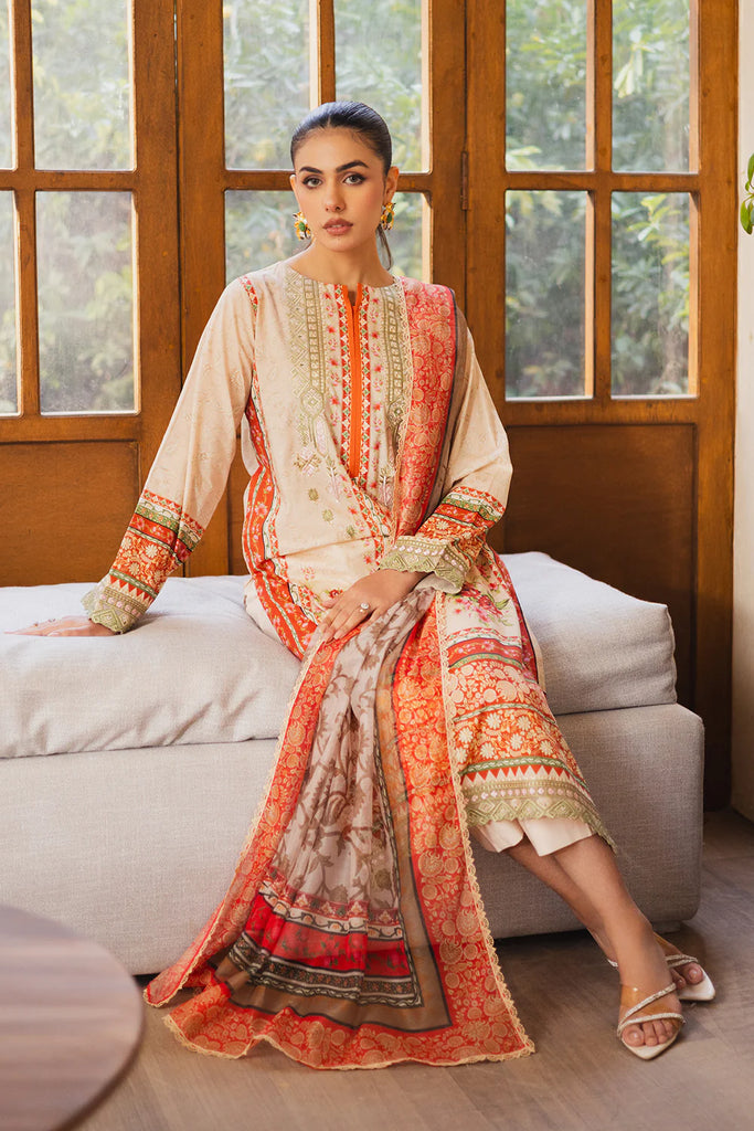 Freesia Zen Lawn by Maryum N Maria – FW-50074 Zaynab