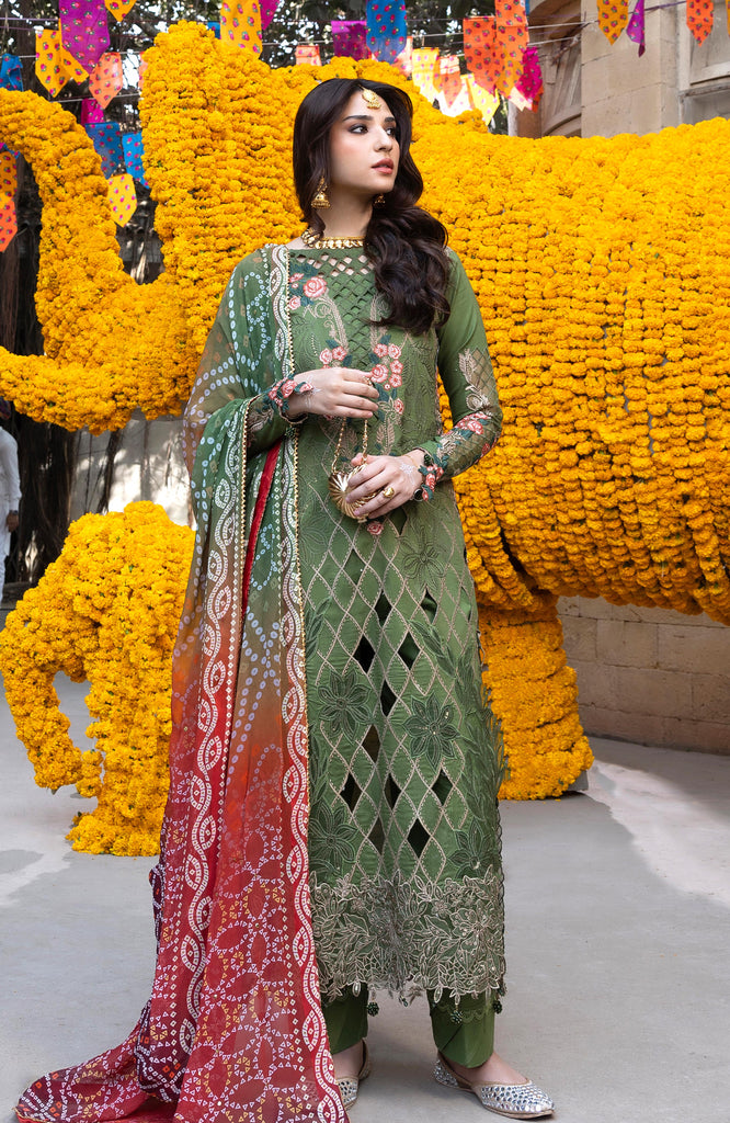 Al Zohaib Bandhani Lawn - The Tales of Jaipur  – BTJ-26-01