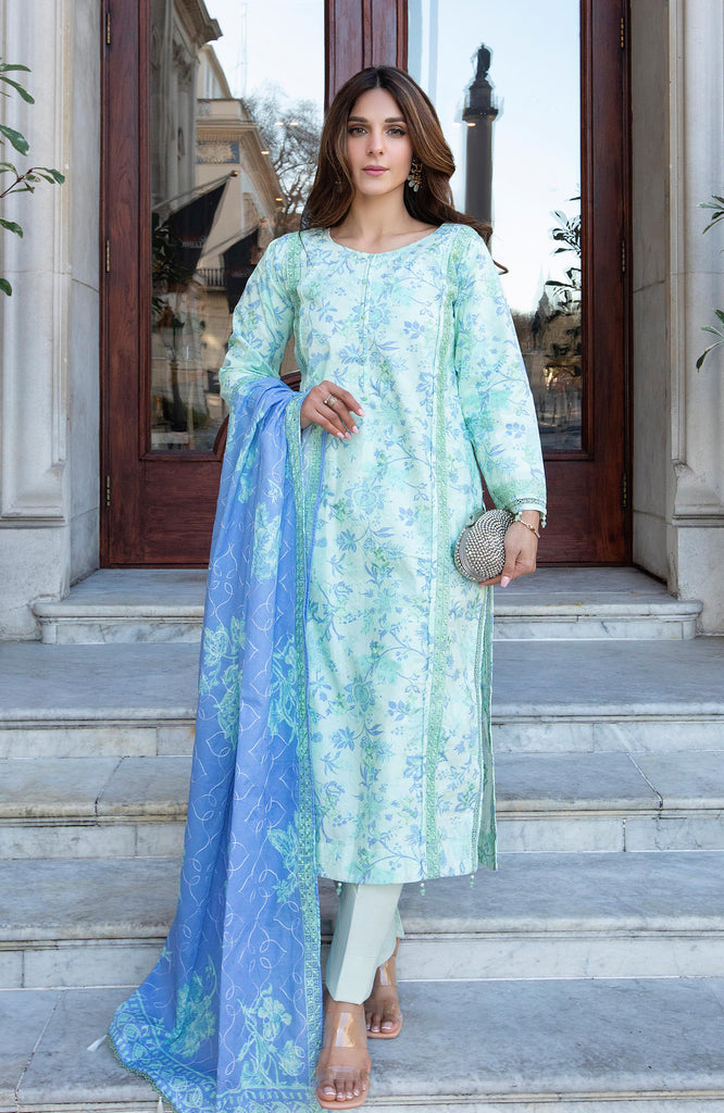 Al Zohaib Dhagakari Lawn  – DKE-26-10