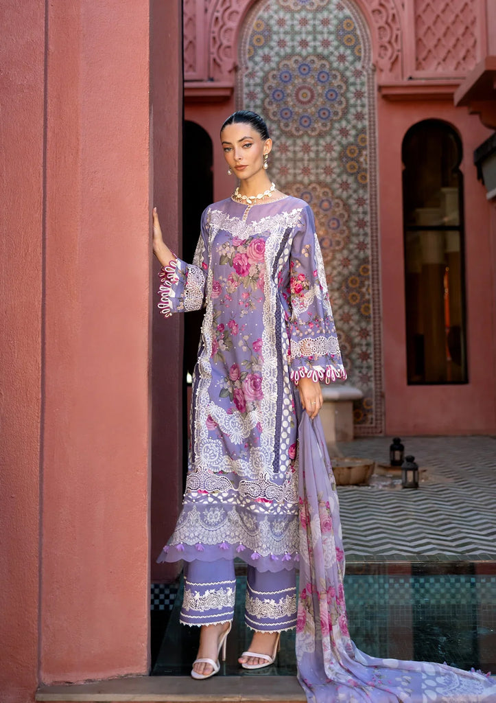 Elaf Signature Embroidered Spring/Summer Lawn – ETS-02A SAVANNAH