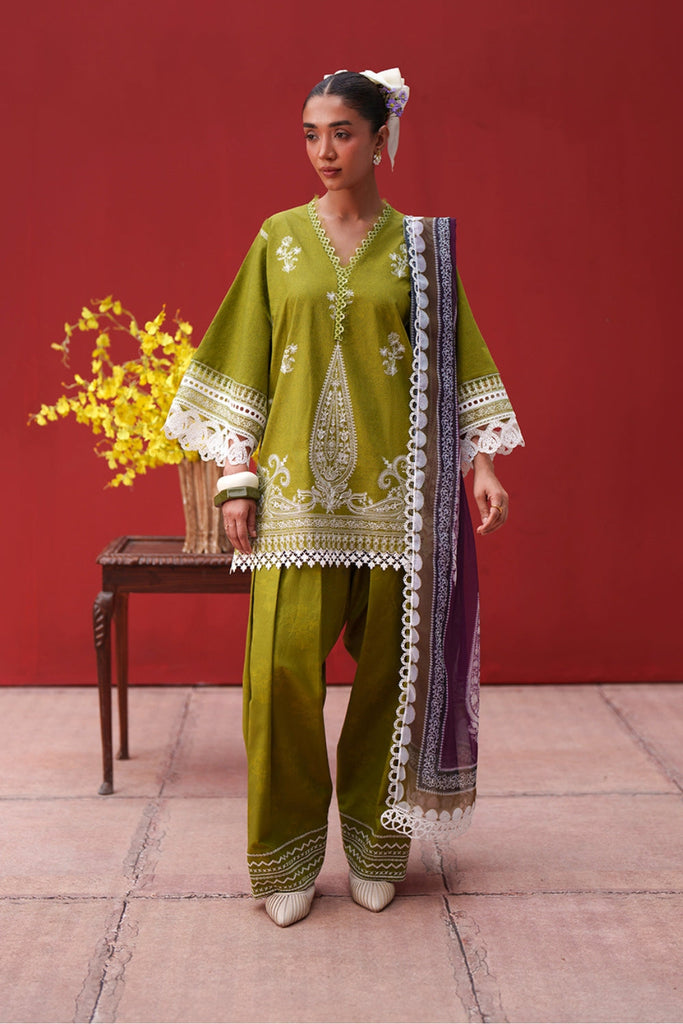 Saira Rizwan Laanem Luxury Lawn – NERAYA-A-SRL26-07