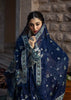 Kahf Karandi with Embroidered Chiffon – KKH-02  AZURE BLUE