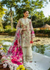 Elaf Prints Chikankari Lawn – ELK-06B ROSES & WHITES