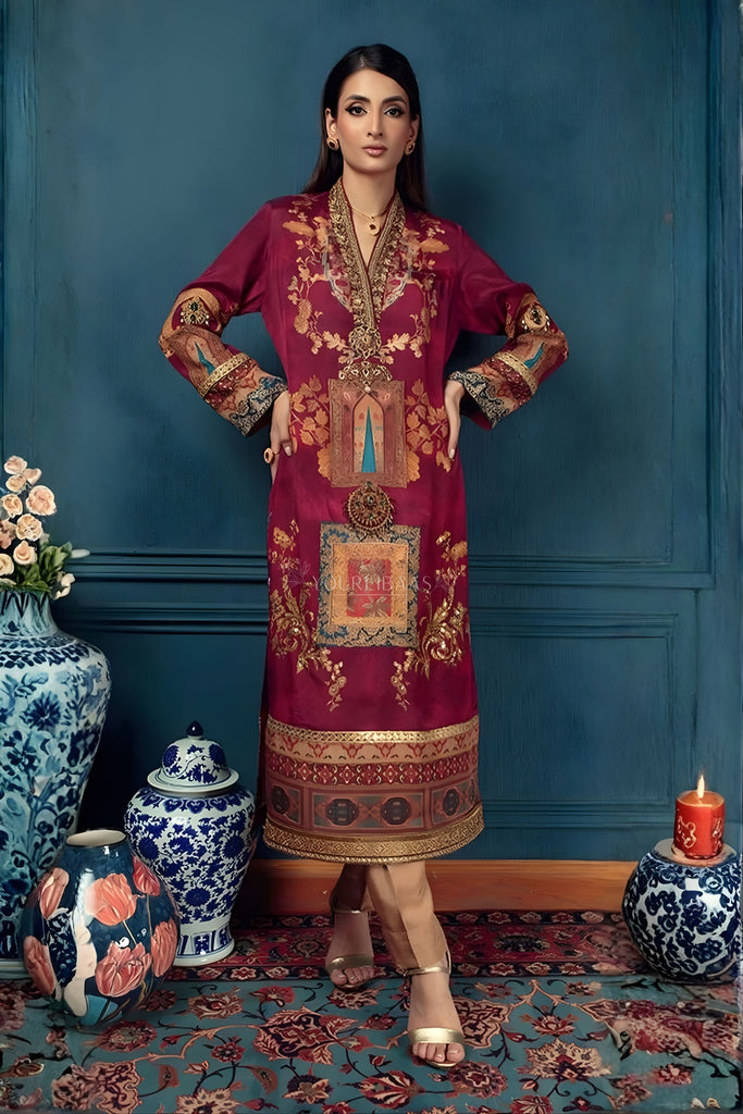 SAM Silk Kurti – D-9