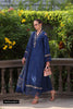 Saadia Asad Eid Luxury Schiffli Laserkari Lawn – D10- Royal Blue