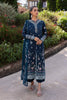 Qalamkari Qline Summer Lawn – QM-01 Bleu