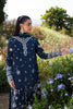 Qalamkari Qline Summer Lawn – QM-01 Bleu