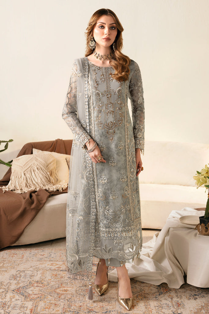Ramsha Festive Organza Formals – E-108