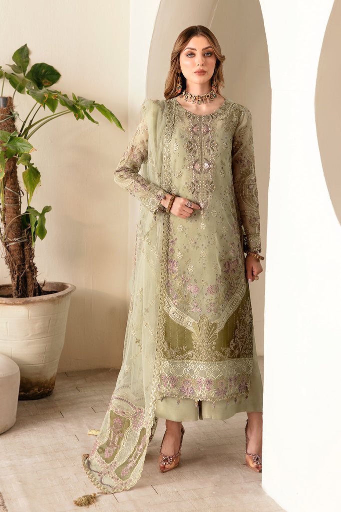 Ramsha Festive Organza Formals – E-102