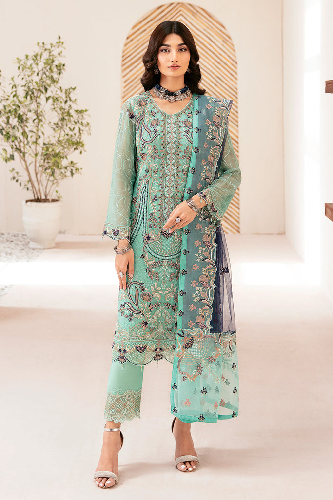 Ramsha Rangoon Chiffon Formals – D-1207