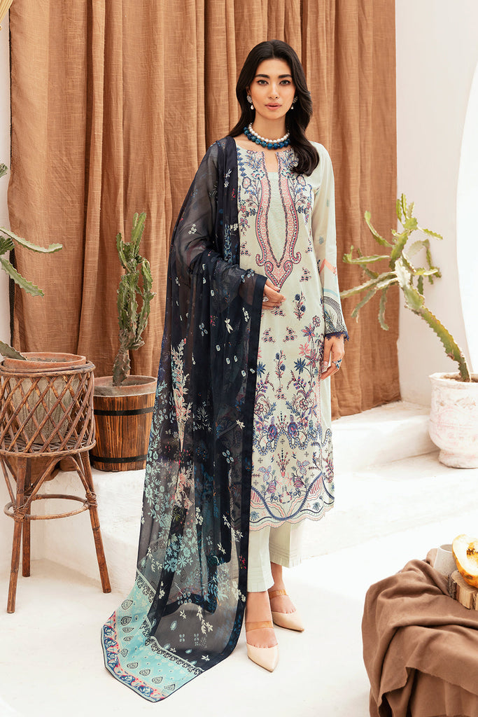 Ramsha Mashaal Luxury Lawn – L-1107