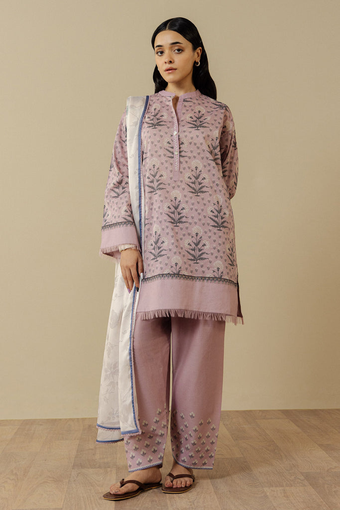 Zara Shahjahan Coco Prints Lawn Drop III – Anthea-9A