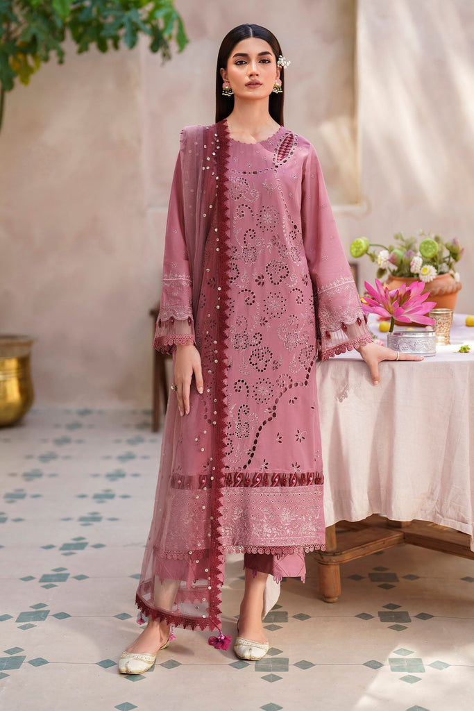 Nureh Bazaar Chikankari Lawn – NS - 136