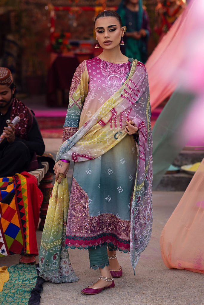 Nureh Bazaar Festive Lawn Collection – NS-134