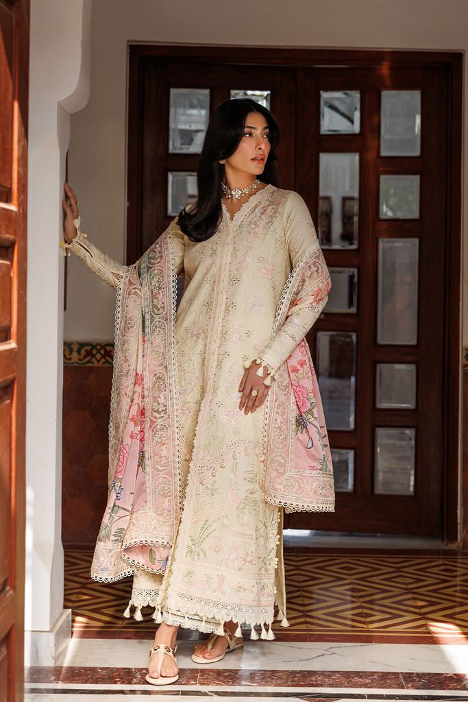 Emaan Adeel Mirabelle Festive Luxury Lawn – BLOSSOM BLISS