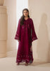 Elaf ECraft Chikankari Lawn – EHC-4A GARNET