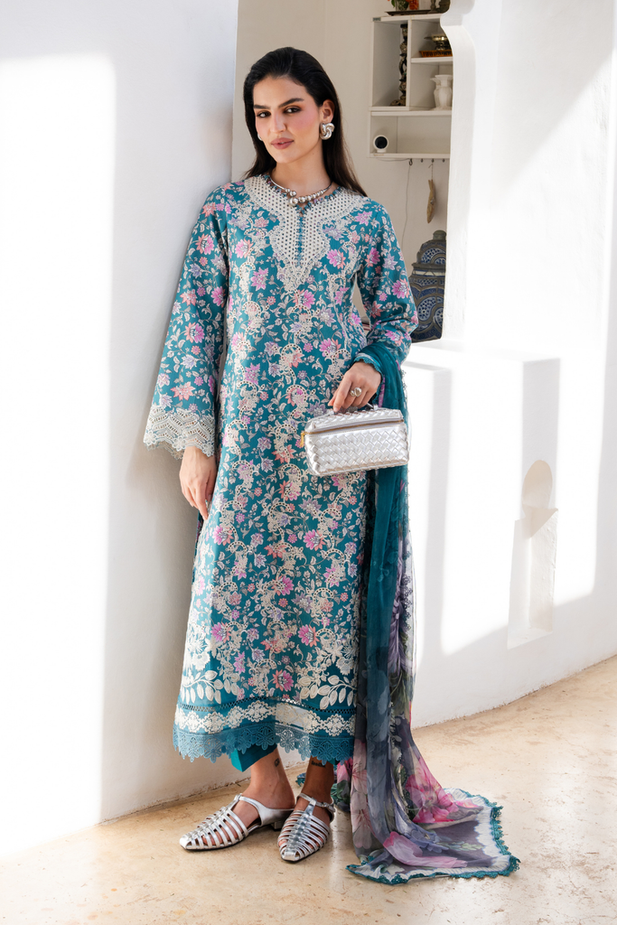 Aabyaan Shezlin Chikankari Lawn Edit – AVERRA (AZ-01)