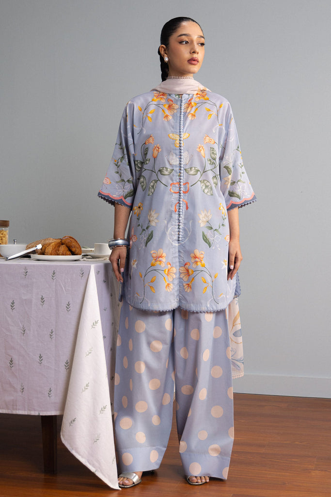 Zara Shahjahan Coco Lawn Prints Drop II – Yuki-8B