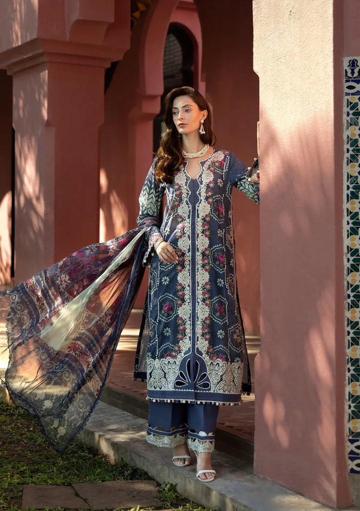 Elaf Signature Embroidered Spring/Summer Lawn – ETS-04A SYLVIE