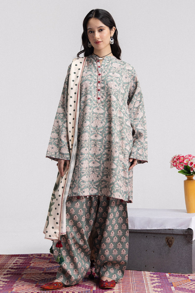 Zara Shahjahan Coco Prints Winter – Elowen-7A