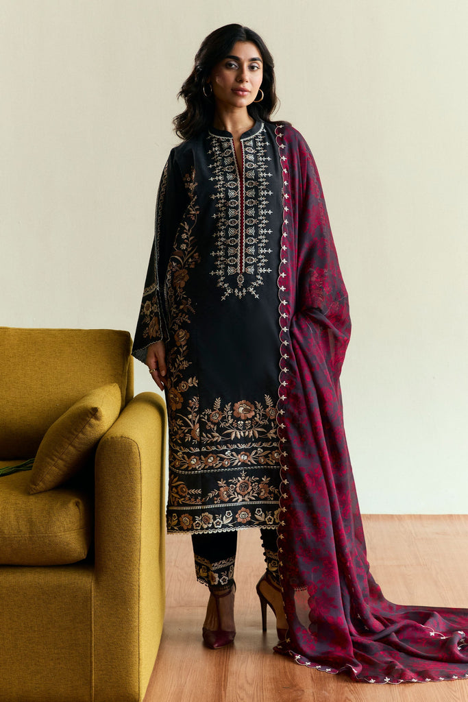 Zara Shahjahan Coco Eid Edit Lawn – Velour-D2
