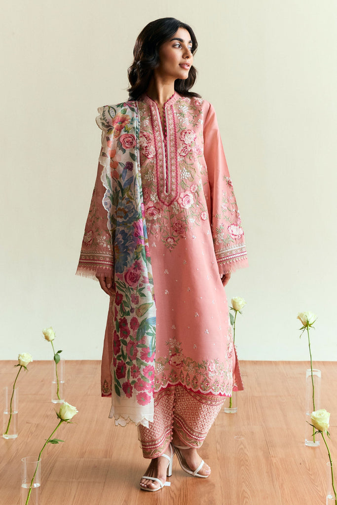 Zara Shahjahan Coco Eid Edit Lawn – Sable-D9